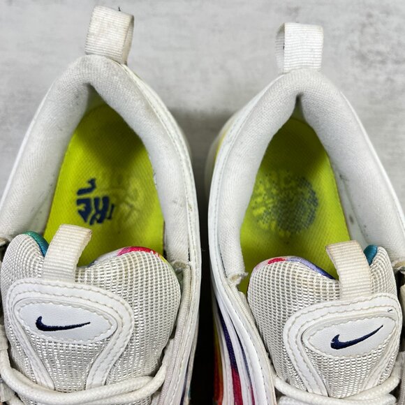 Nike Air Max 97 Tie Dye NRG Peace Love Spikeless Masters Golf Shoes Mens Size 10 - Picture 8 of 11